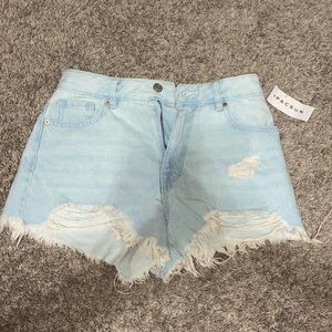 Pacsun high rise jean shorts